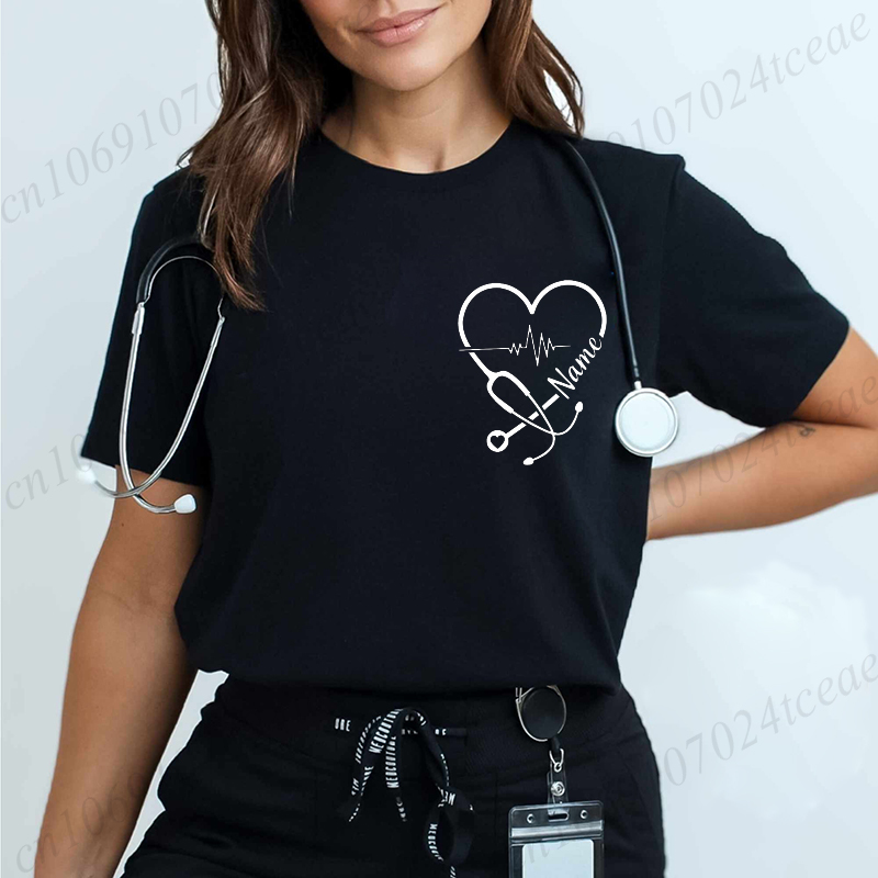 Summer Clothing Names - Personalisiertes T-Shirt für Krankenschwestern, neue T-Shirts