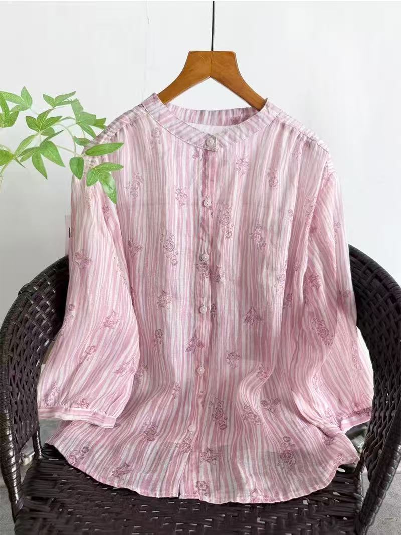 Summer Clothing In Japan - Original Luxusmarken-Kleidung für Damen 100% Ramie-Leinen