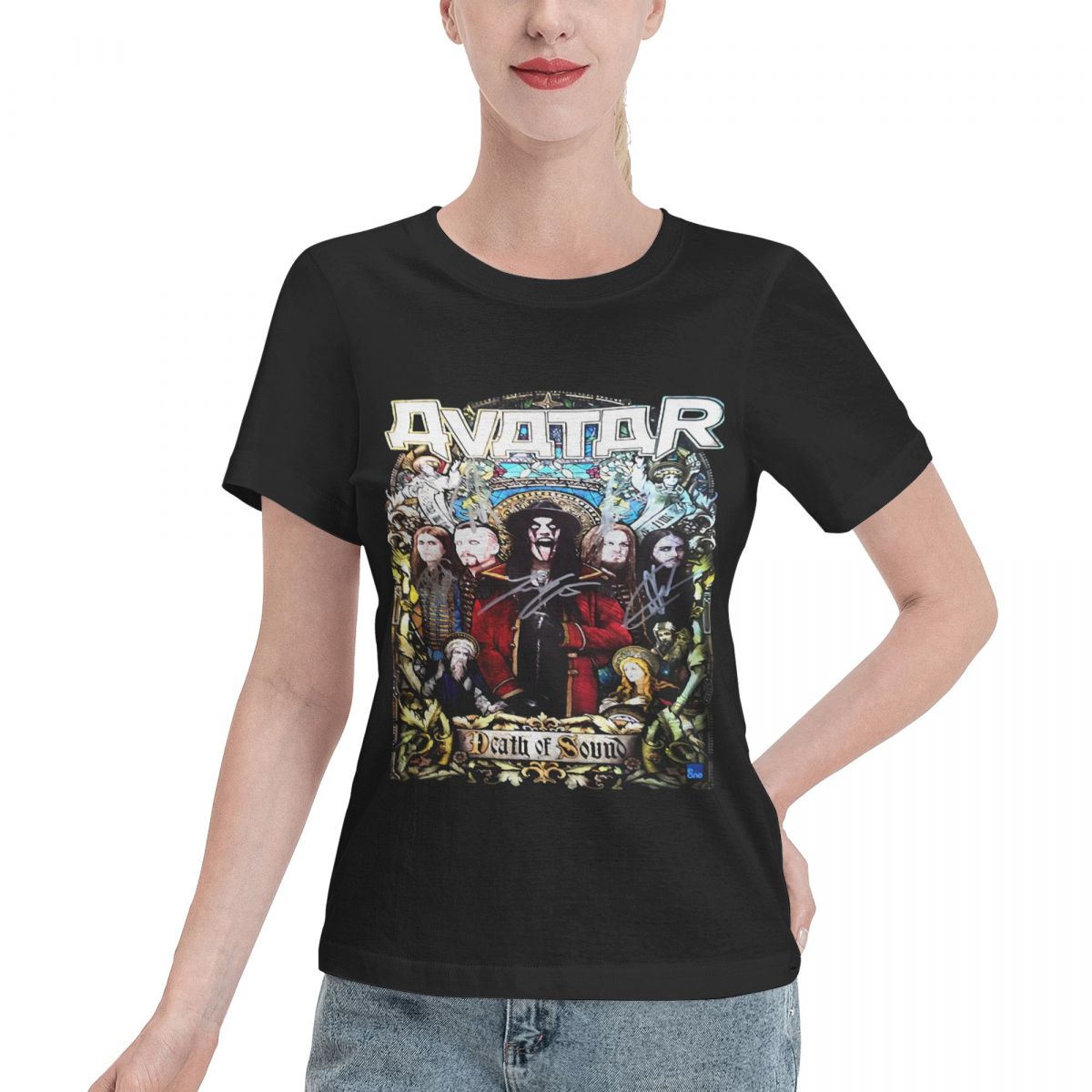 Summer Clothing Essentials Women - Sommer-Klassiker: Hochwertiges Avatar-Band Damen-T-Shirt – Modisches