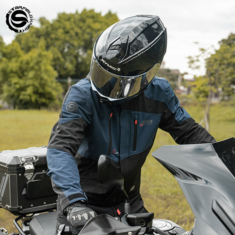 SFK Schwarze Motorradjacke Was – Summer Knights Clothing Bewertung und Preis