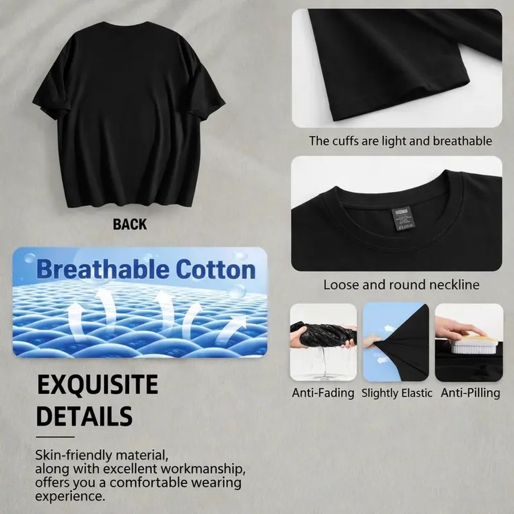 Herren-T-Shirt aus Baumwolle m – Summer Days Clothing Bewertung und Preis