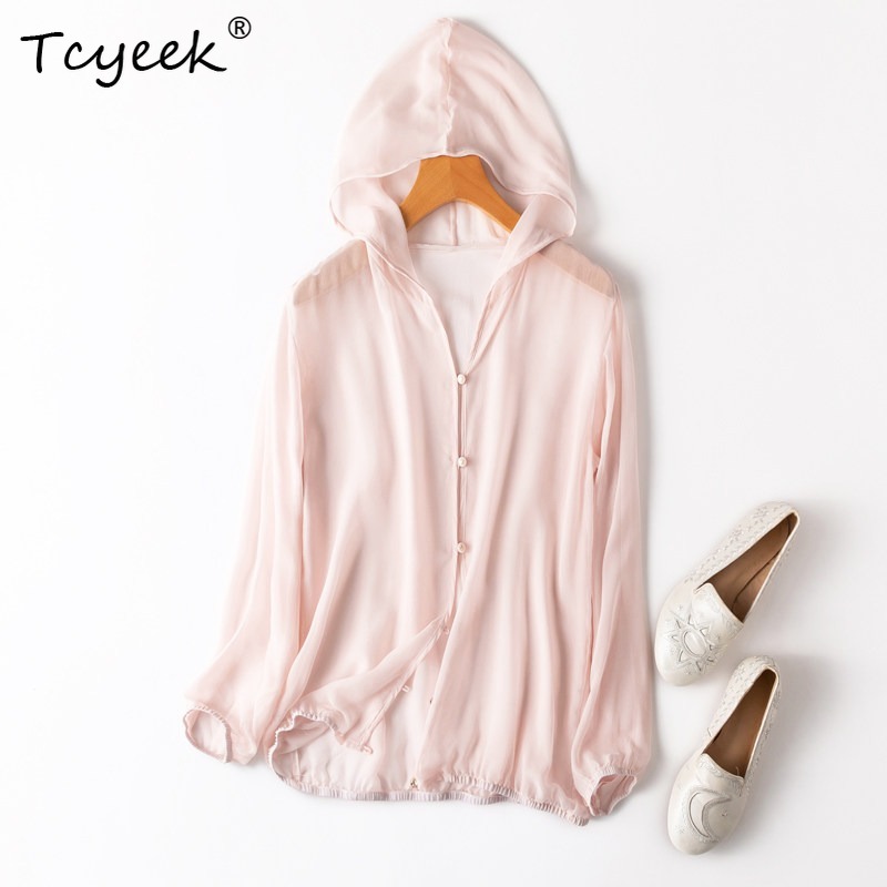 Tcyeek 100% Echte Maulbeerseid – Summer Clothing Tops Bewertung und Preis