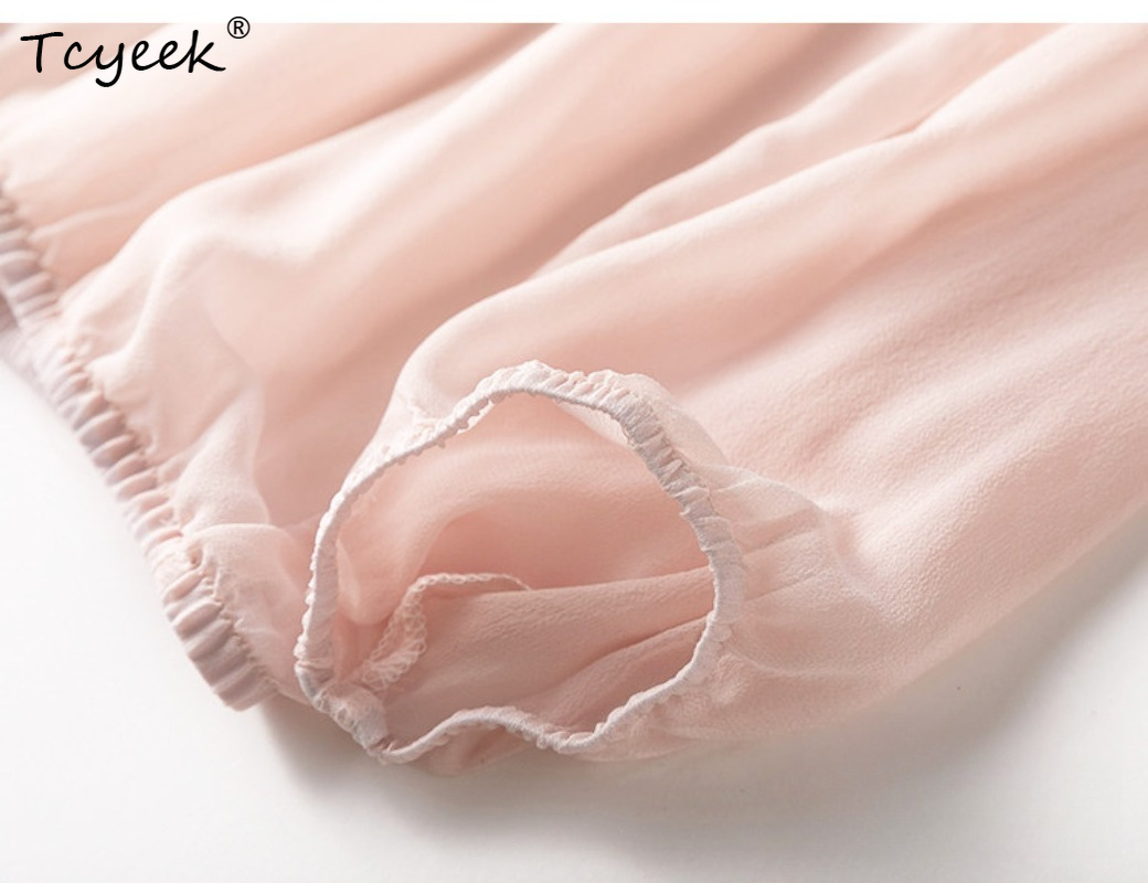 Tcyeek 100% Echte Maulbeerseid – Summer Clothing Tops Bewertung und Preis