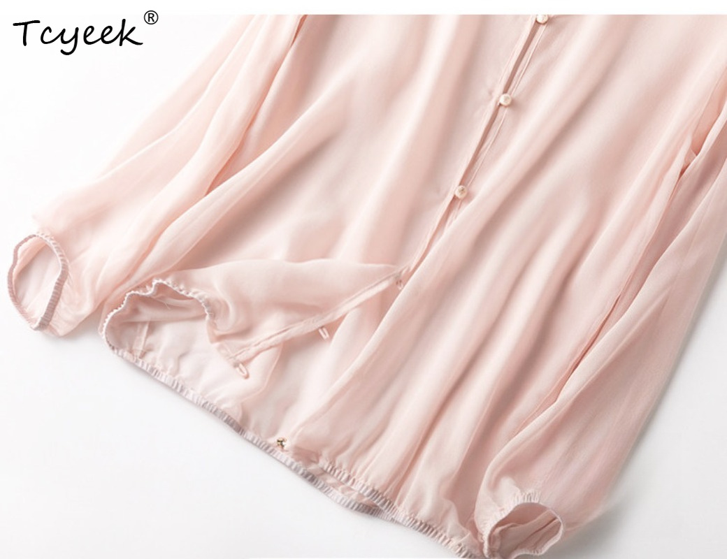 Tcyeek 100% Echte Maulbeerseid – Summer Clothing Tops Bewertung und Preis