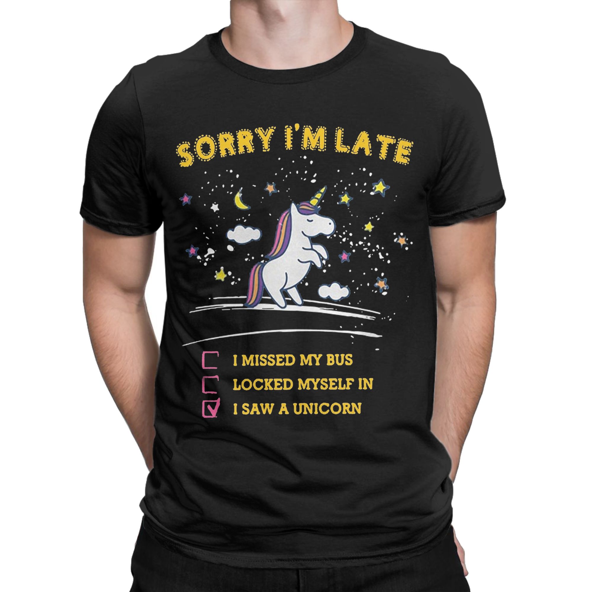 Herren-T-Shirt „Sorry I'm Late – Summer Clothing Ideas Men Bewertung und Preis