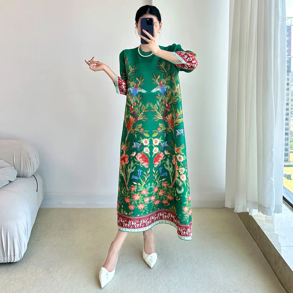 Miyake Vintage Print Kleid Sie – Summer Clothing Essentials Women Bewertung und Preis