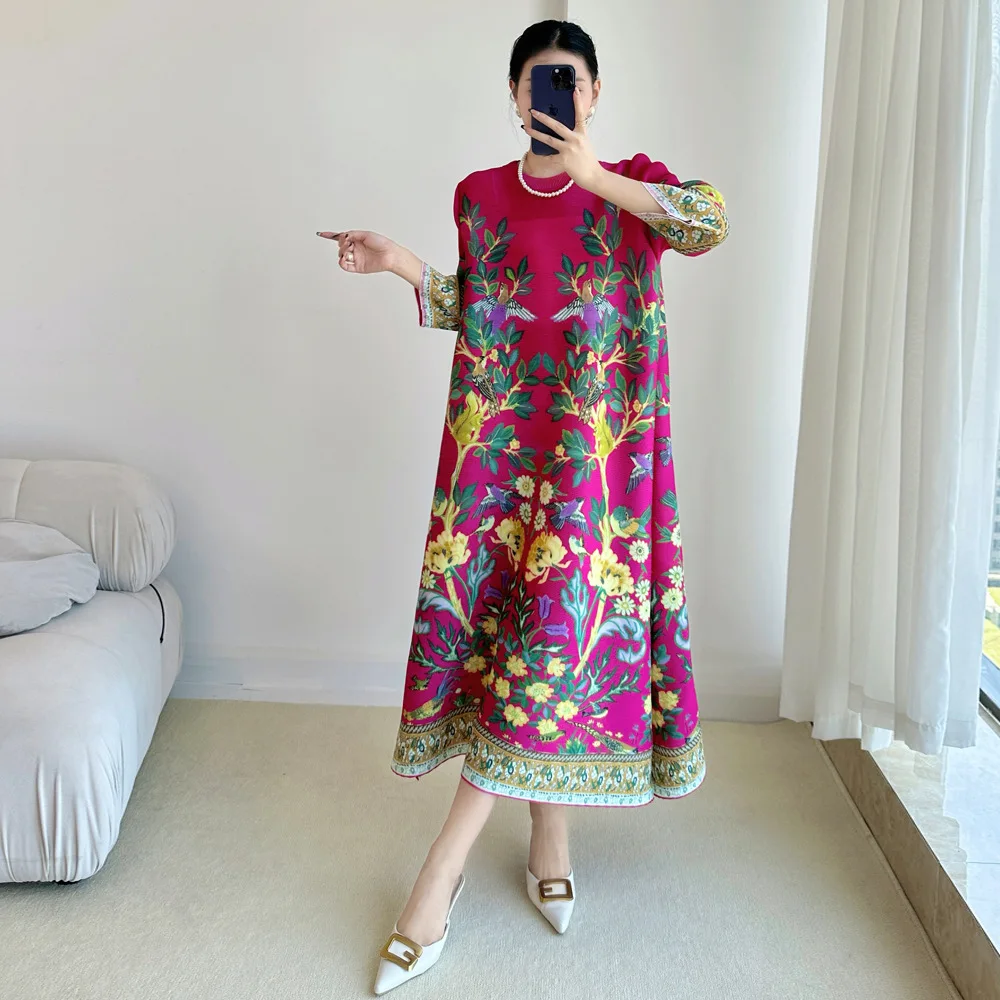 Miyake Vintage Print Kleid Sie – Summer Clothing Essentials Women Bewertung und Preis
