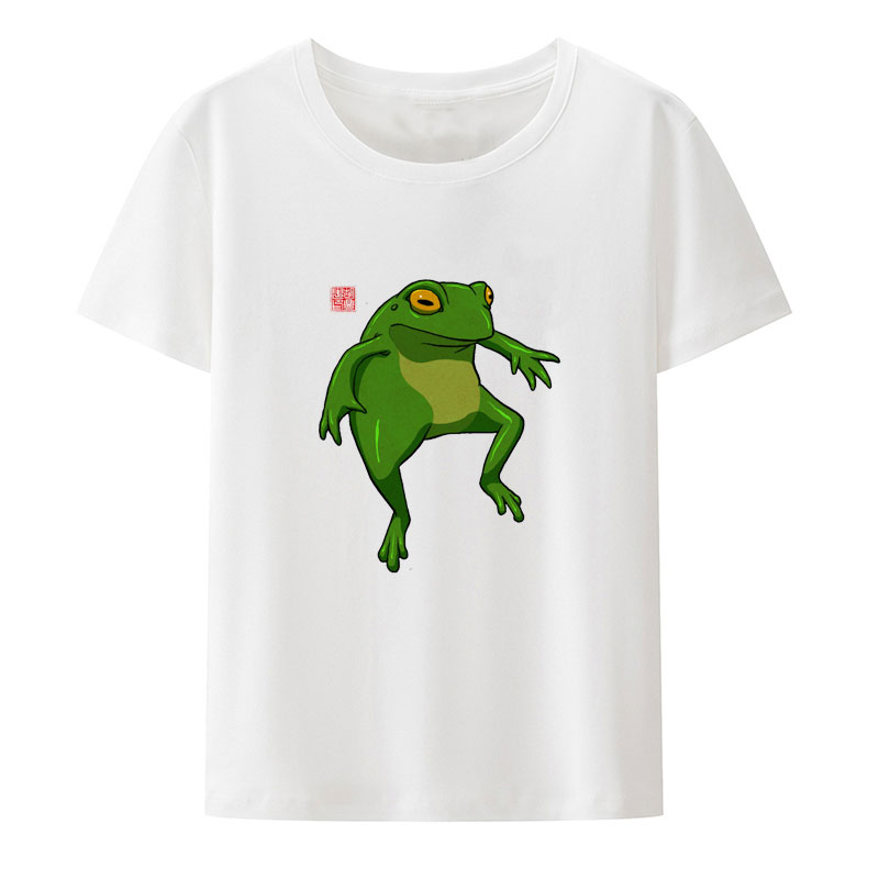Lustige Relajao Frosch Meme Ät – Summer Clothing Essentials Women Bewertung und Preis