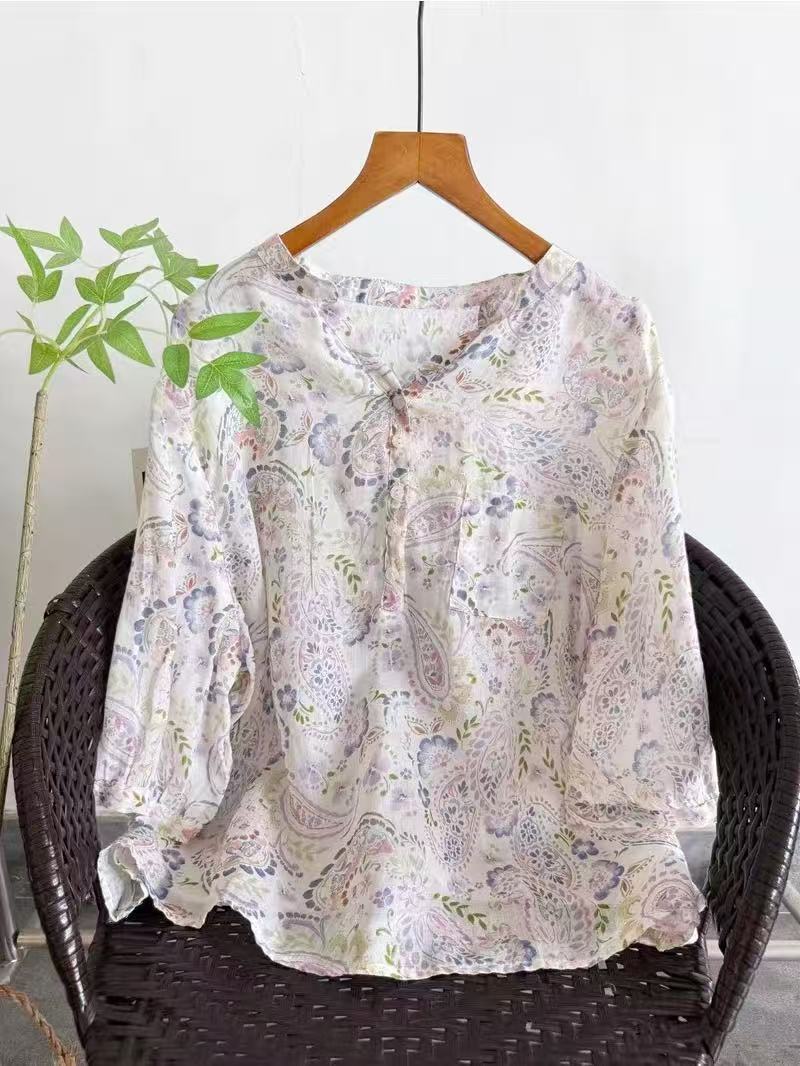 100 % Ramie-Hemden für Damen,  – Summer Clothing In Japan Bewertung und Preis