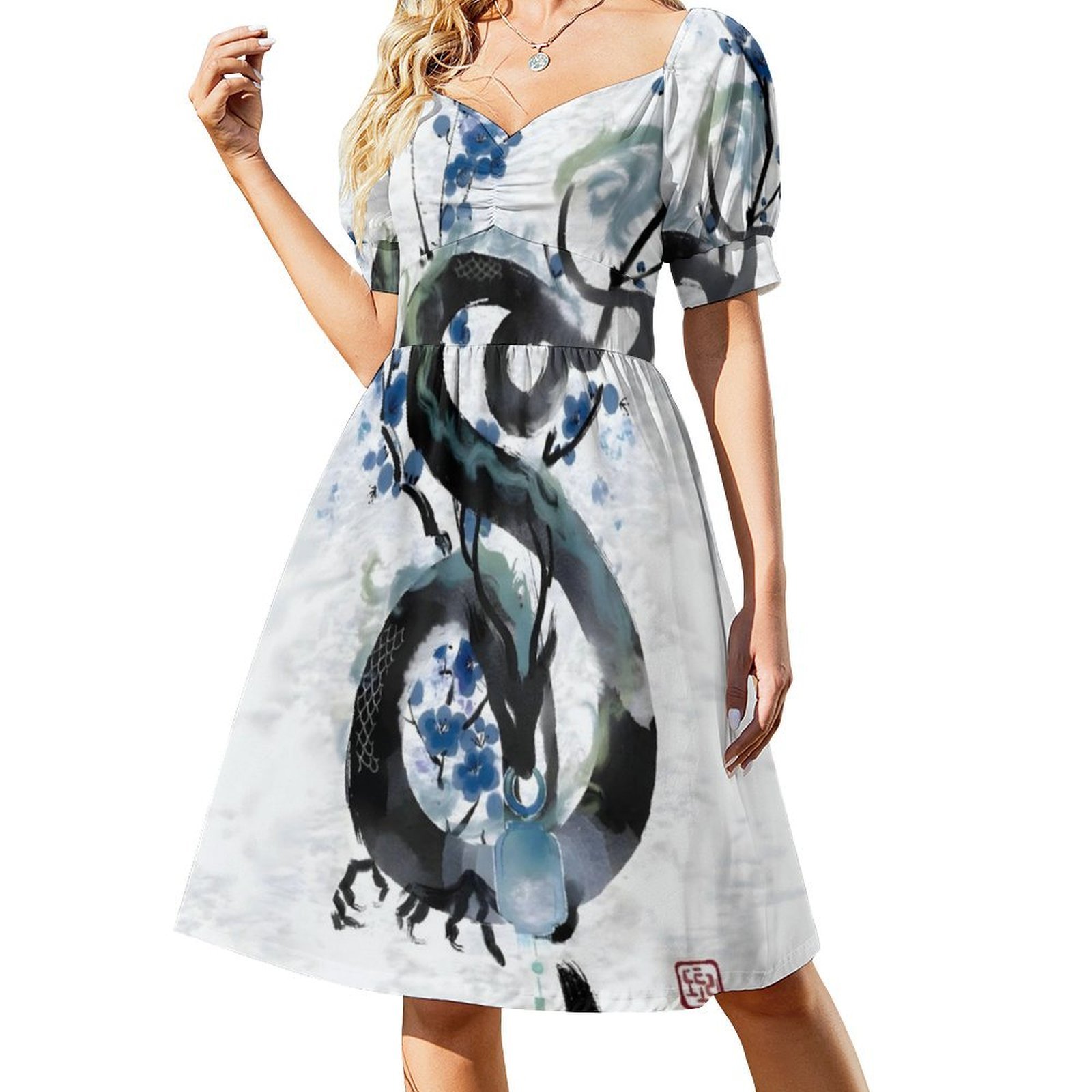 Japanische Blue Night Dragon I – Summer Clothing In Japan Bewertung und Preis