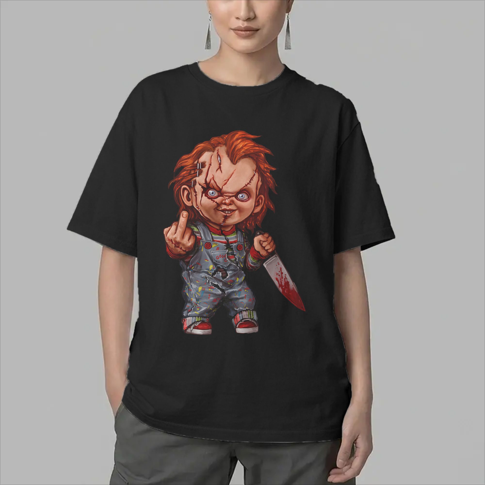 Horrorfilm-T-Shirt mit dem Mot – Summer Clothing Ideas Men Bewertung und Preis